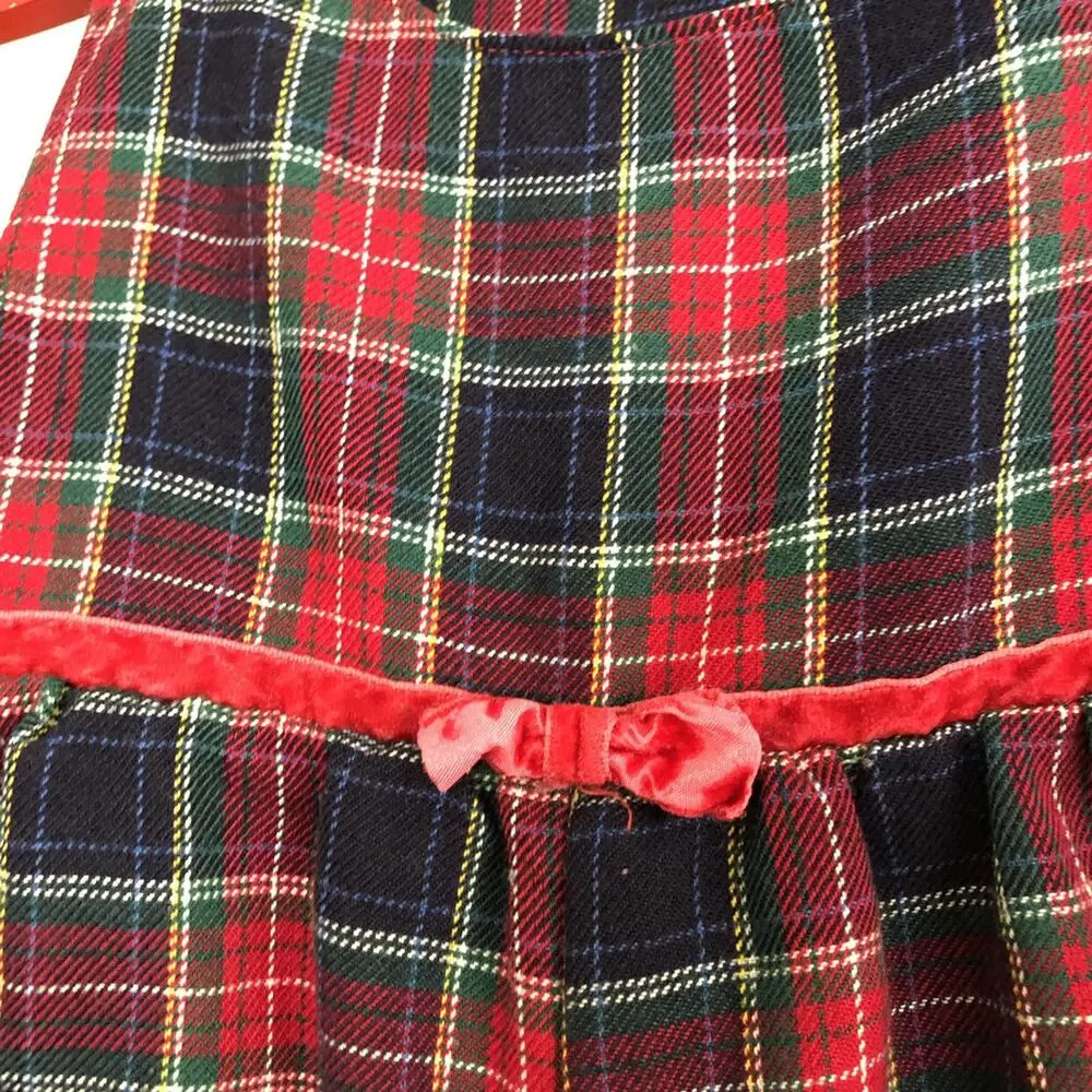 Vintage OshKosh Plaid Romper